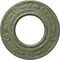Ekena Millwork Daniela Ceiling Medallion (Canopies up to 3 7/8"), 8"OD x 3 7/8"ID x 1/2"P, Athenian Green Crackle CM08DNAGC - alternate 1